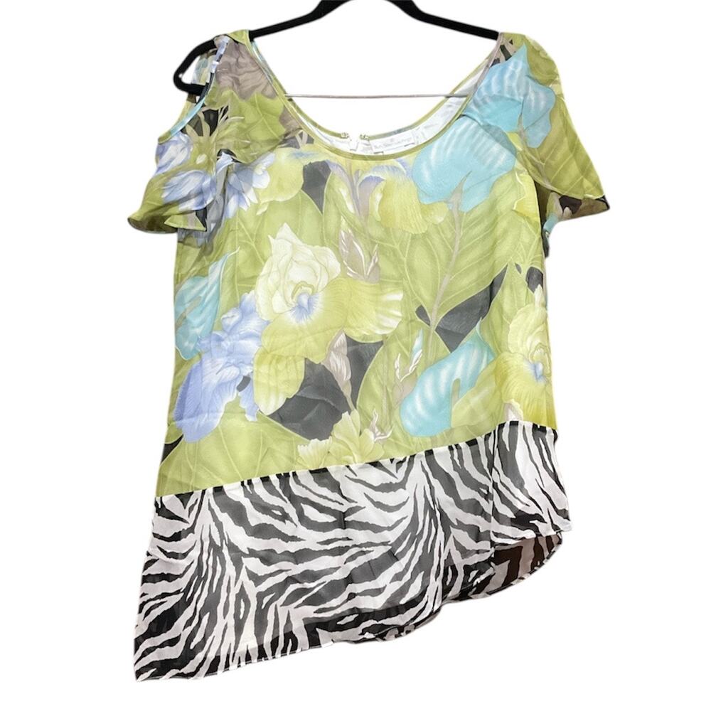 Y2K Soft Surrounding Top Silk Medium Women
